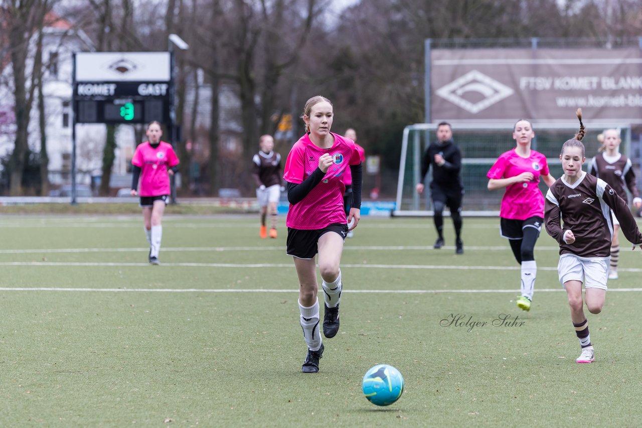 Bild 206 - wCJ Komet Blankenese - VfL Pinneberg : Ergebnis: 1:1